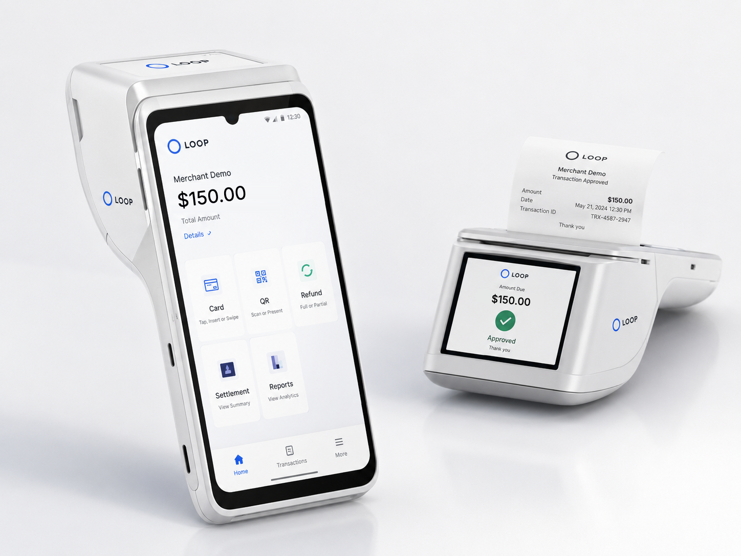 Two Loop POS terminals